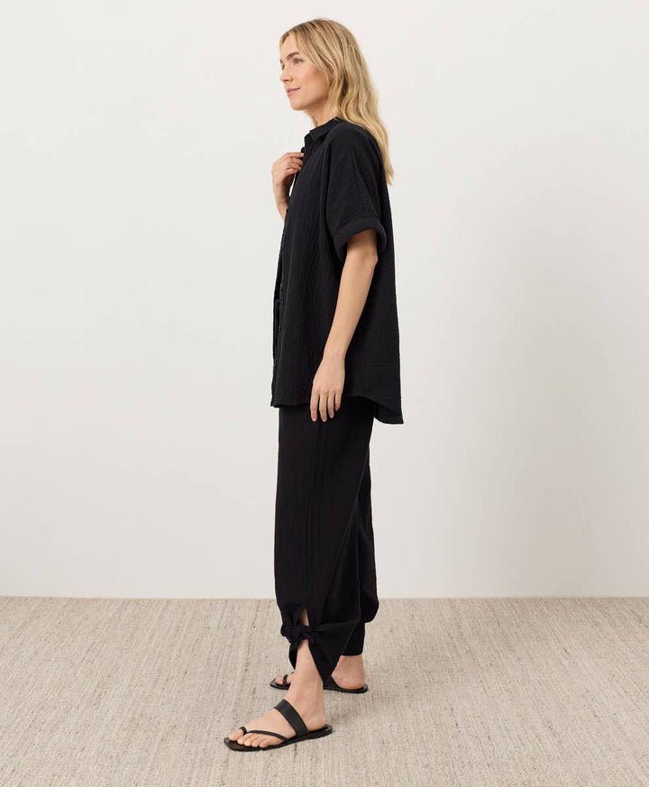 Women's Coastal Double Gauze Split Hem Pant