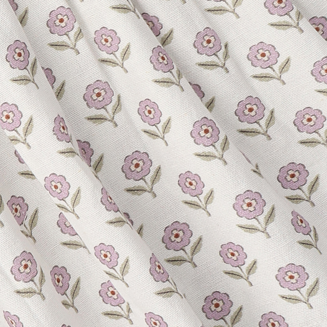 Organic Tie Up Top & Shorts Set - Lavender
