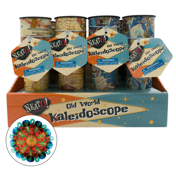Neato! Old World Kaleidoscope- Retro Classic, vintage toys