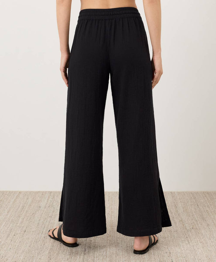 Women's Coastal Double Gauze Split Hem Pant