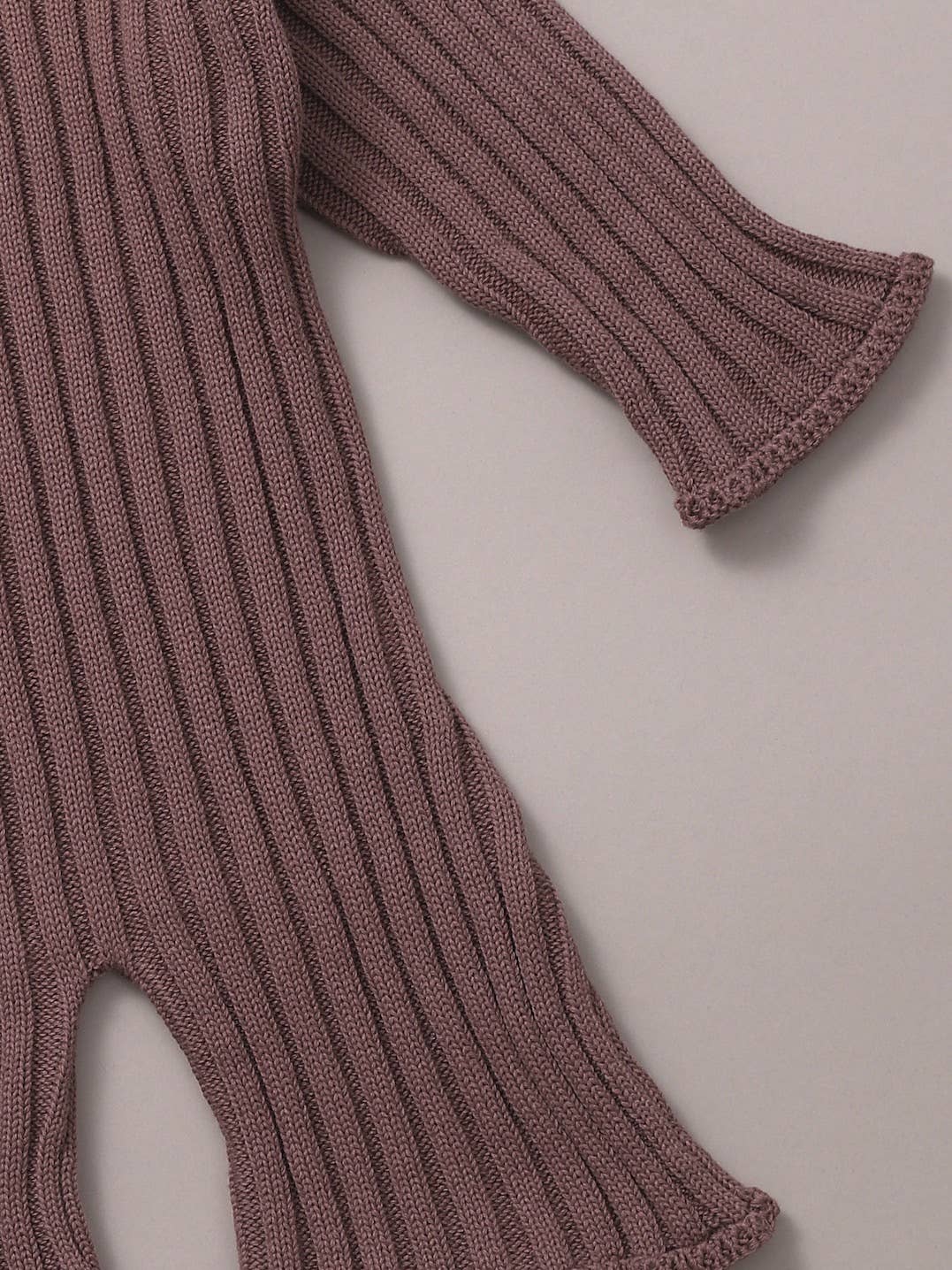 Relaxed Knit Bodysuit / Taupe