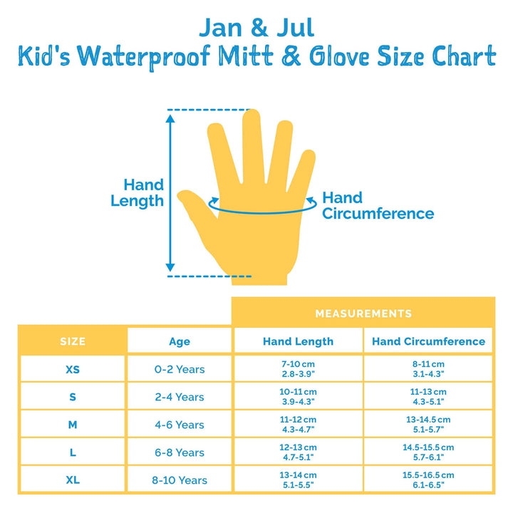 Neon Peaks | Kids Cozy Knit Mittens