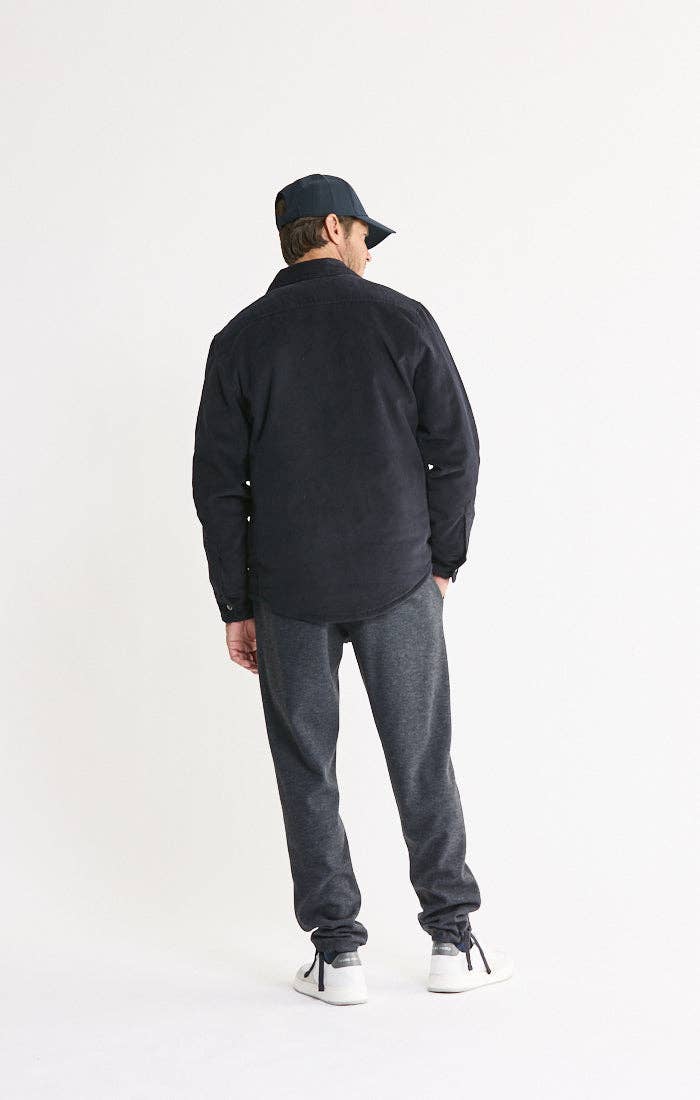 Sherpa Lined Corduroy Shirt Jacket