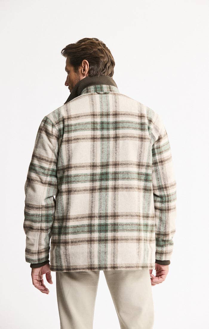 Sherpa Lined Wool Blend Jacket