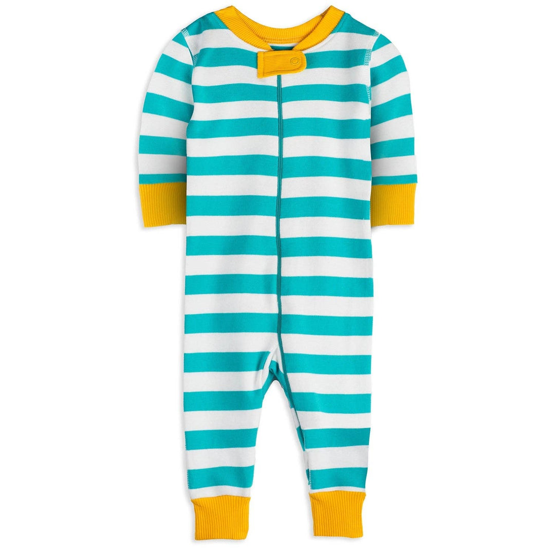 100% Organic Cotton One-piece Baby Pajamas