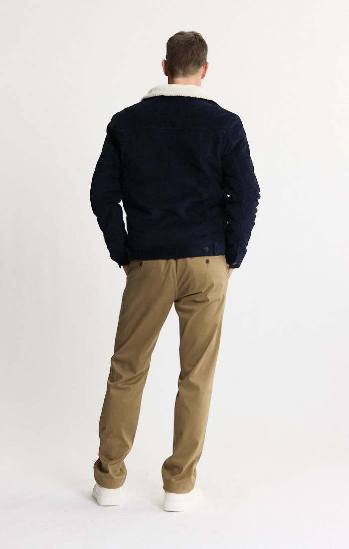 Sherpa Lined Corduroy Trucker Jacket