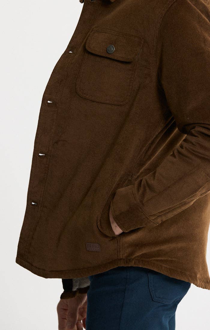 Concord Sherpa Lined Corduroy Shirt Jacket
