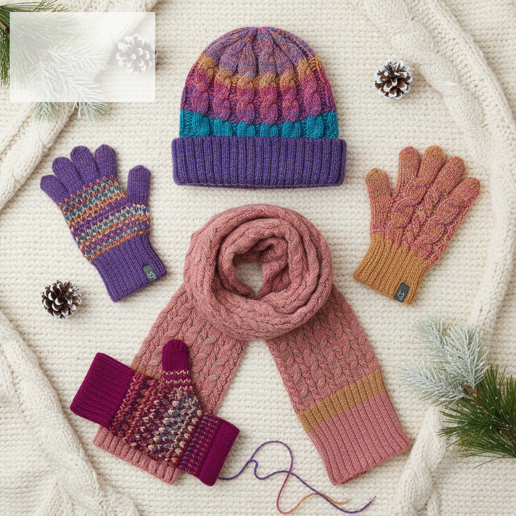 Kids Winter Accessories Instagram Post